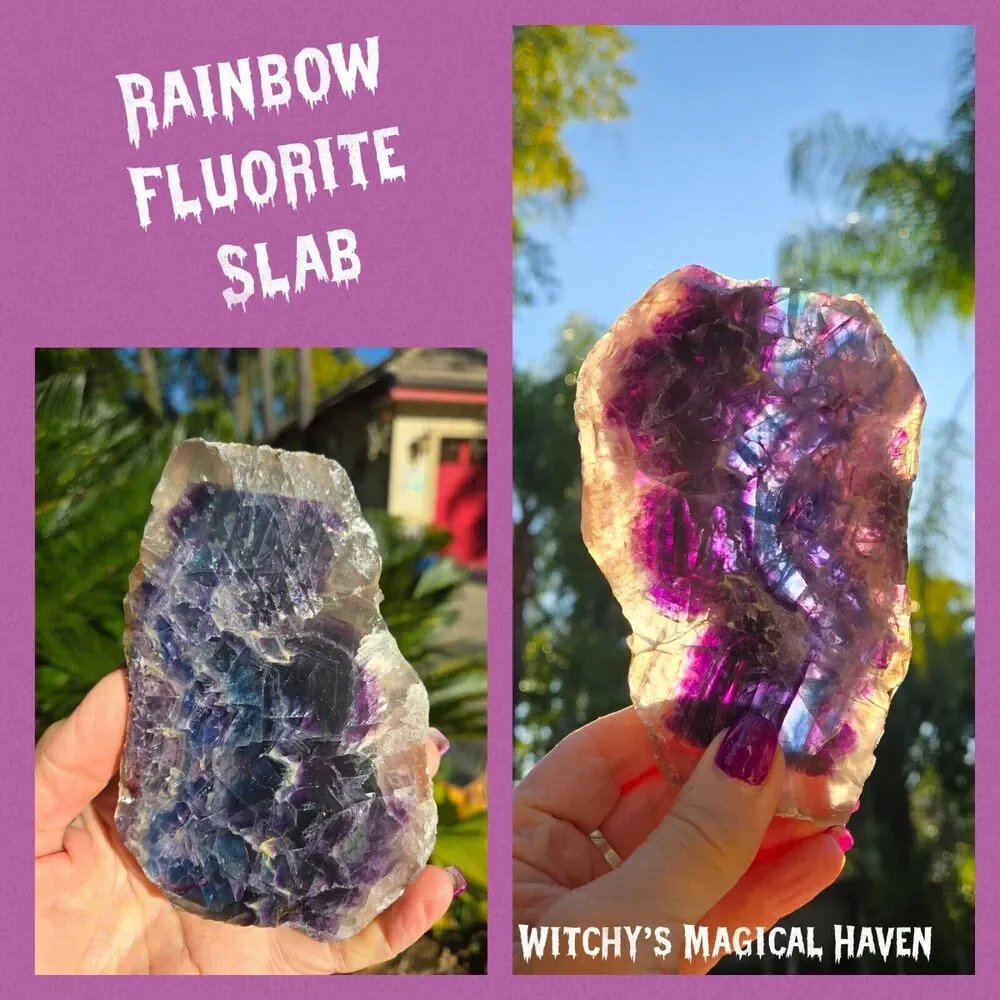 N/A rainbow fluorite